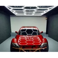 Ceiling Light Hexagon DC1028 6500k Φωτιστικό Οροφής