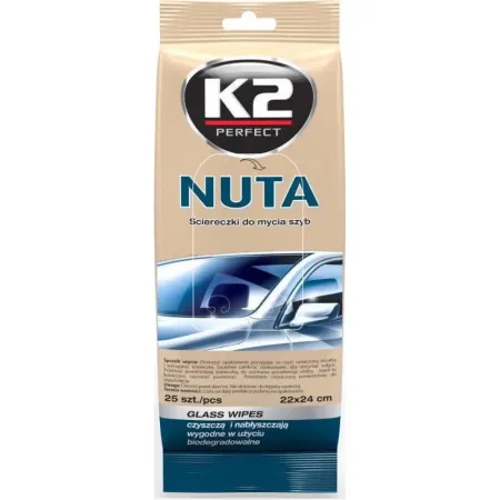 K2 Nuta Μαντηλάκια Καθαρισμού Τζαμιών