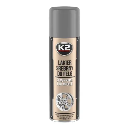 K2 Silver Lacquer Σπρέι Βαφής Ζαντών Ασημί