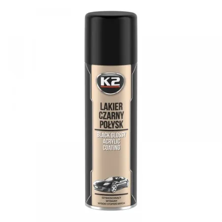 K2 Black Glossy Acrylic Μαύρο Γυαλιστερό Χρώμα