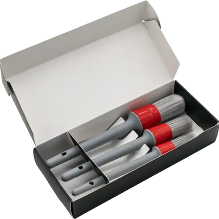 Liquid Elements Grey Soft Set Σετ Πινέλων Μαλακή Τρίχα 3τμχ